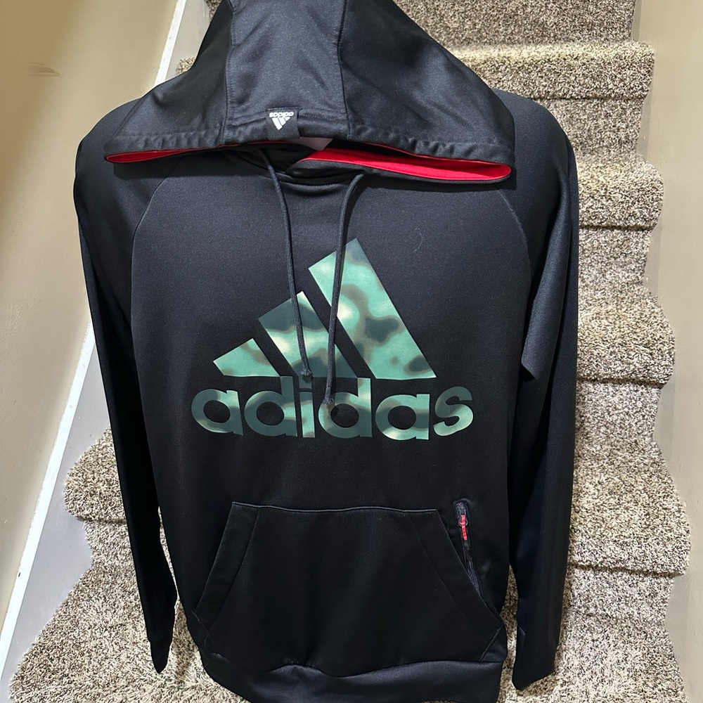 Stunning *ADIDAS AeroReady* men’s lightweight atheltic hoodie sweatshirt - L